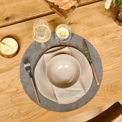 Glasgow vendbar dækkeserviet Ø38 cm