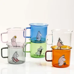 Glaskrus Mumimor grå