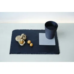 Glass Mat Square Nupo Black