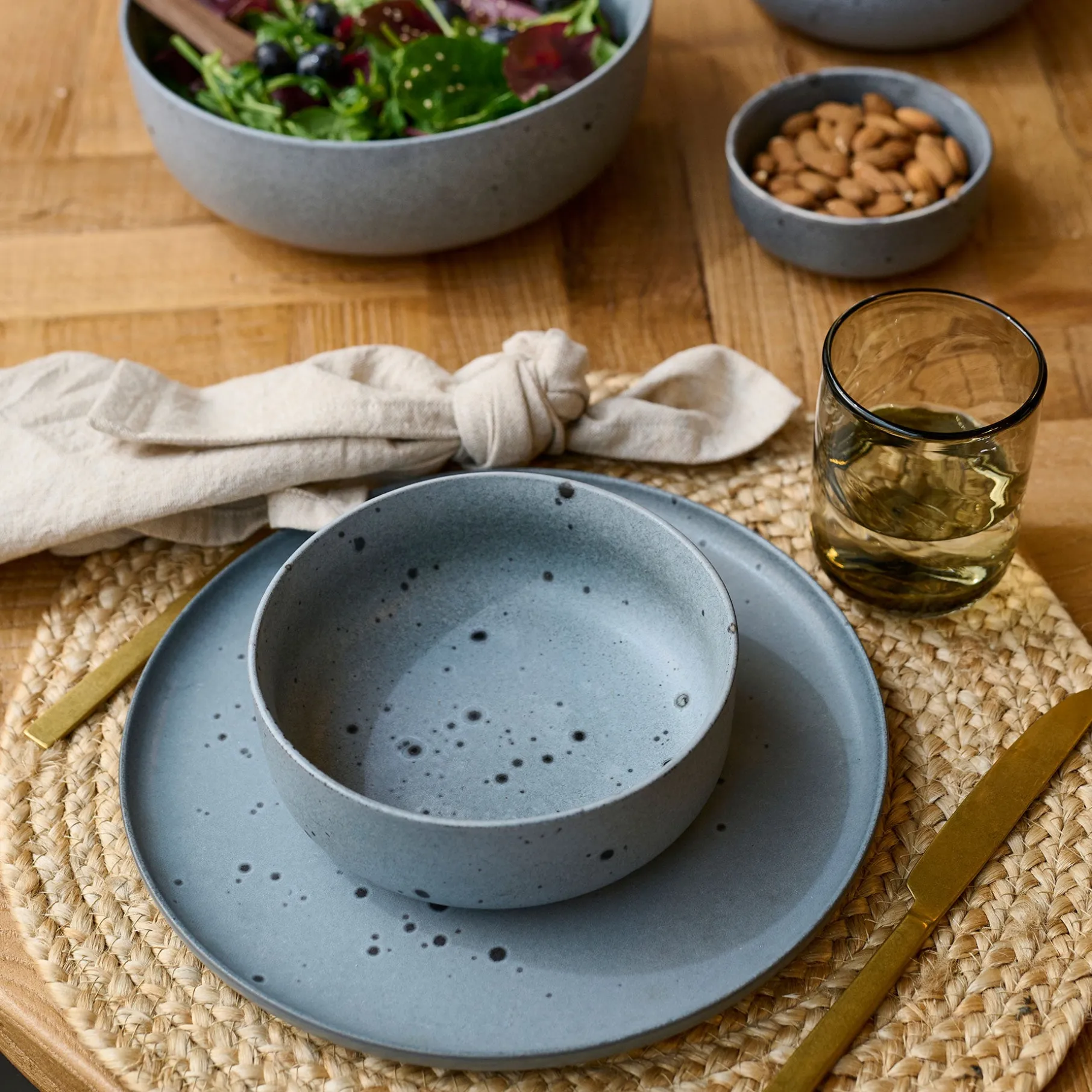 Gourmet Stone tallerken 2 stk.