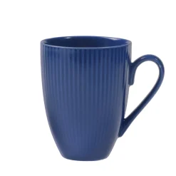 Groovy 16 dele stel blå stentøj