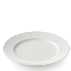 Groovy frokosttallerken Ø21 cm hvid stentøj