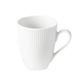 Groovy krus 30 cl hvid porcelæn