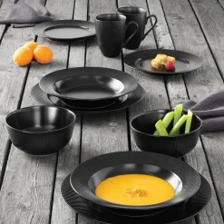 Groovy krus 30 cl sort stentøj