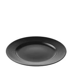Groovy middagstallerken Ø27 cm sort stentøj