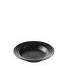 Groovy suppetallerken Ø23 cm sort stentøj