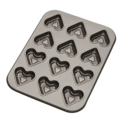 Hjerteform m. 12 hjerter