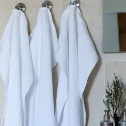 Håndklæde 2 stk 40x60 cm hvid