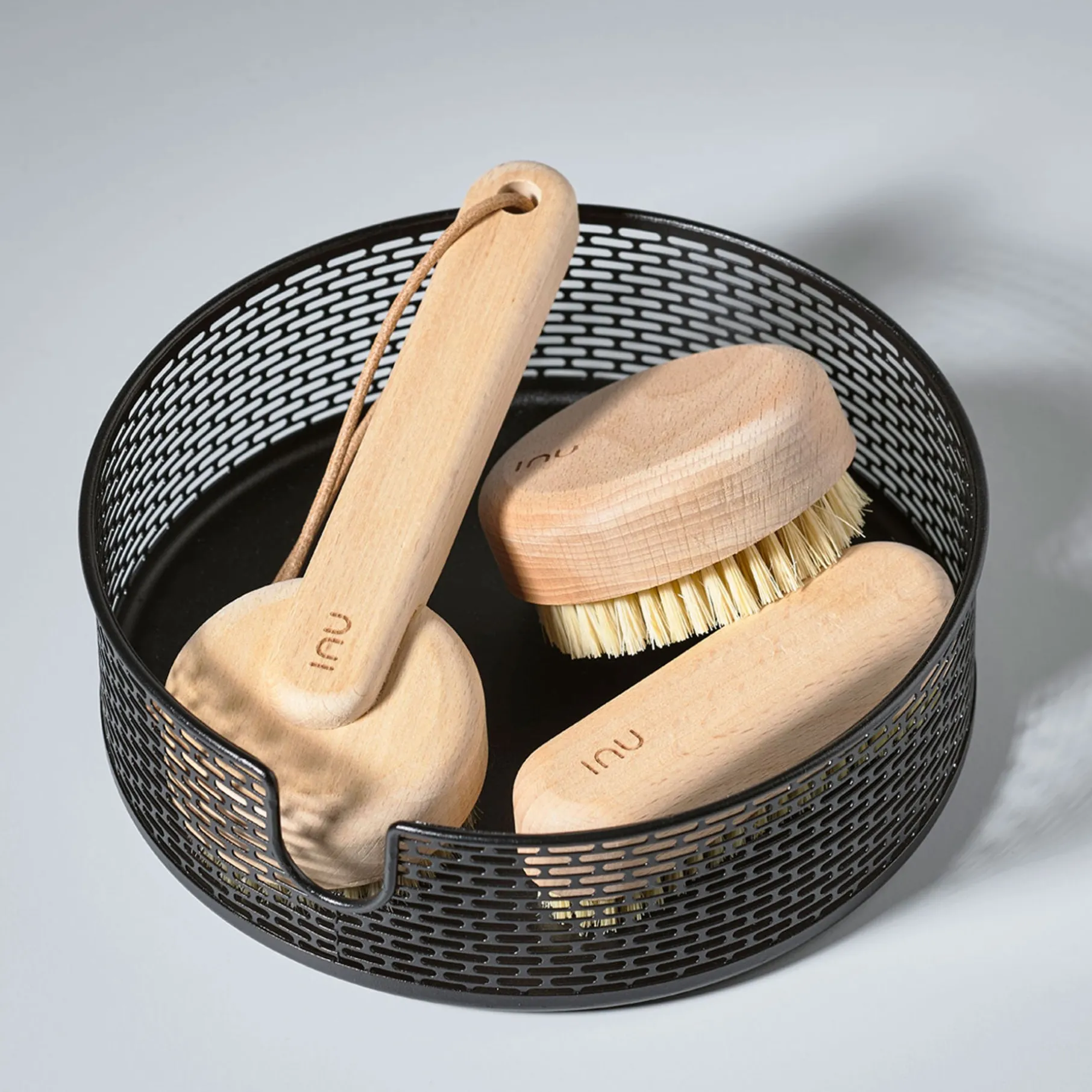 Inu badebørste Ø8,6 cm bøg