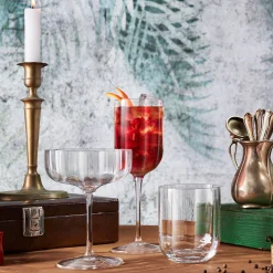 Jazz vandglas/whiskyglas 4 stk