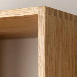 Keeper II reolmodul, FSC-certificeret egetræ 4H D30 cm