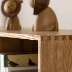 Keeper II reolmodul, FSC-certificeret egetræ 8H D30 cm