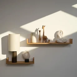 Keeper II U hylde olieret FSC-certificeret egetræ L80 cm