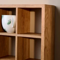 Keeper II væghylde FSC certificeret egetræ 41x67 cm