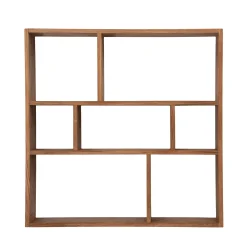 Keeper II væghylde, FSC certificeret egetræ 7D 70x70 cm