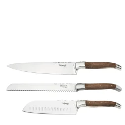 Knivsæt 3 dele egetræ