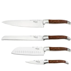 Knivsæt 4 dele rosewood