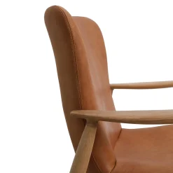 Korobi II loungestol - Læder