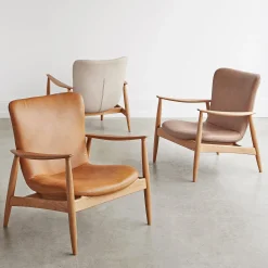 Korobi II loungestol - Læder