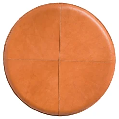 Læder hynde Ø38 cm