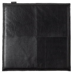 Læder hynde firkantet