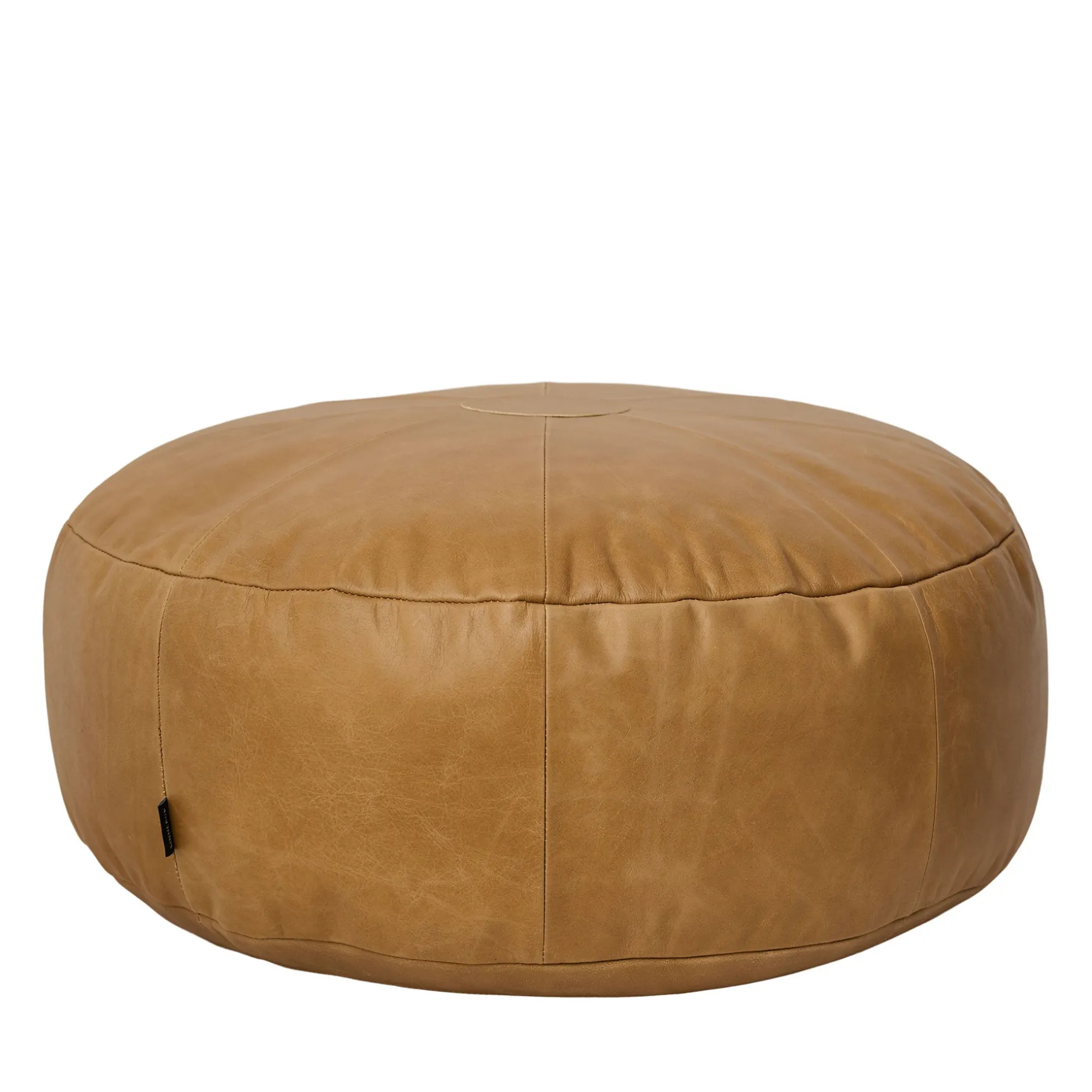 Læder puf