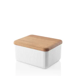 Legio Nova smørboks m/egetræslåg