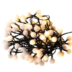 Lyskæde hvid med 8 funktioner