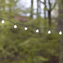 Lyskæde hvid med 8 funktioner