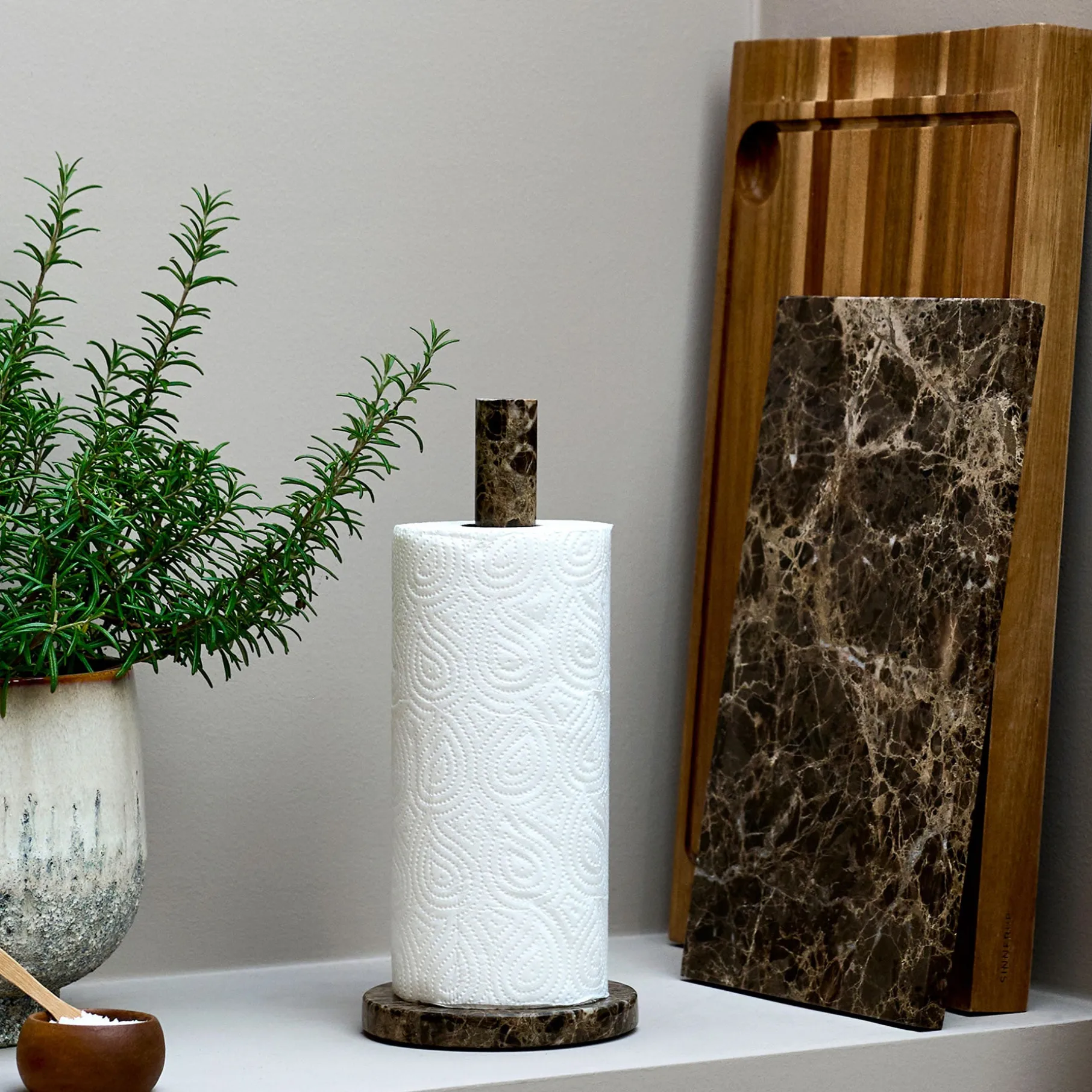 Marble II køkkenrulleholder