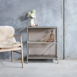 Mason II Reol - lysebrun metal