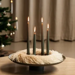 Matthæus bakke Ø39 cm med lysholder