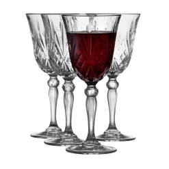 Melodia rødvinsglas 4 stk