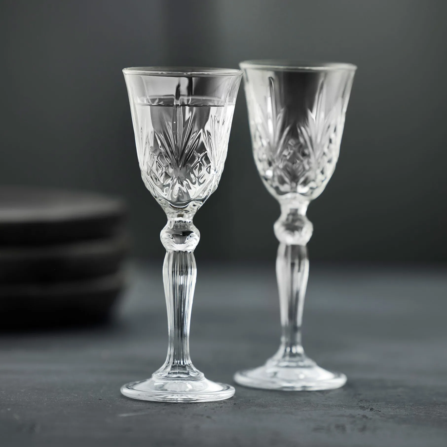 Melodia snapseglas 4 stk.