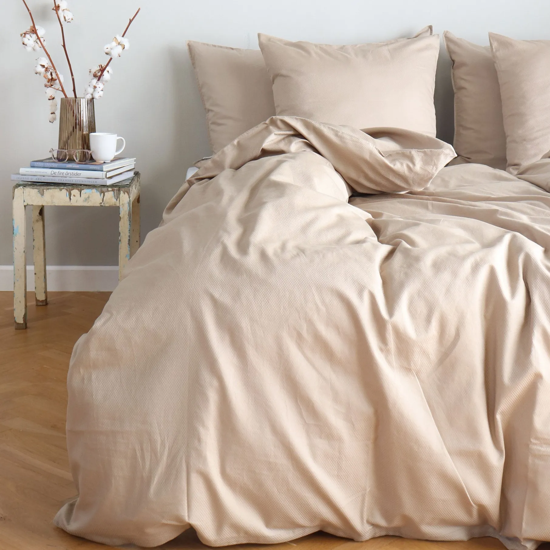 Micro tern sengetøj 140x220 cm mud