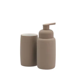 Mono sæbedispenser taupe