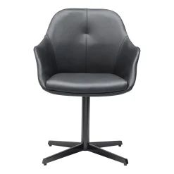 New Age læder m. drejefod