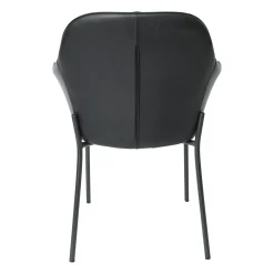 New Age spisebordsstol læder m.fast ben