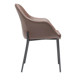 New Age spisebordsstol læder m.fast ben