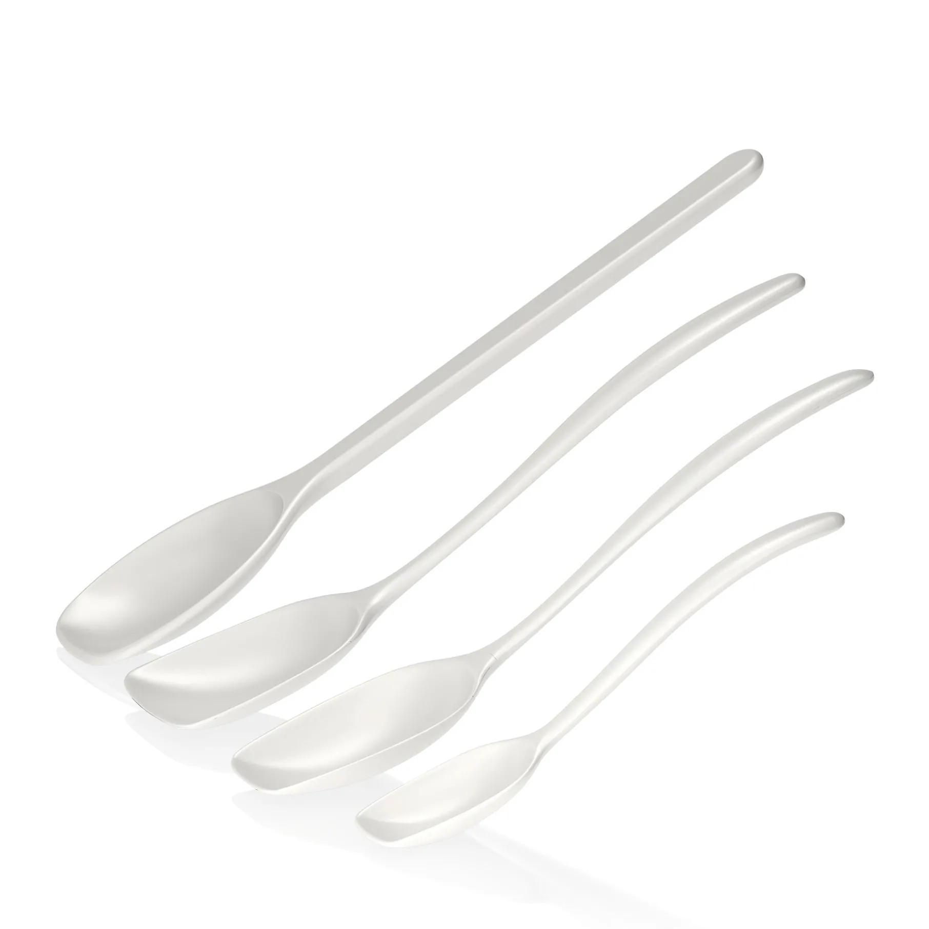 NEW Classic grydeskesæt 4 dele hvid