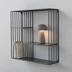 Nohr vægreol m. forskudte rum