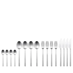 Norm bestiksæt 16 dele mat stål