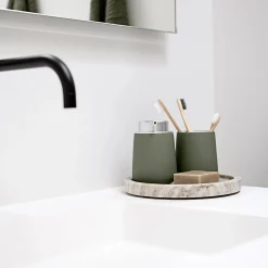 Nova sæbedispenser olive green