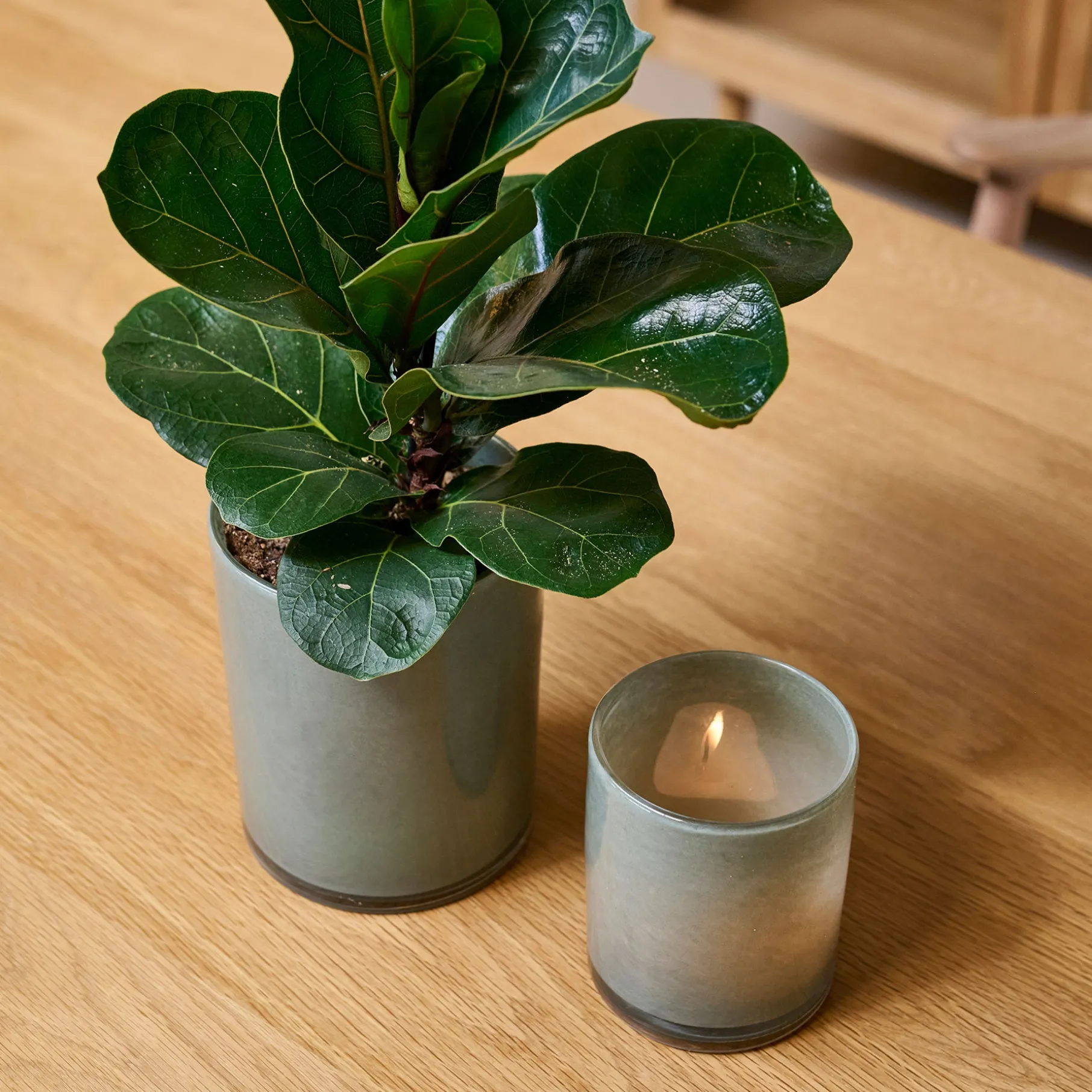 Ocean fyrfadsstage H14,5 cm