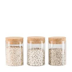Opbevaringsglas small 3 stk.
