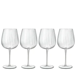 Optica gin & tonic glas burgundy 4 stk