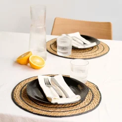 Peace stripe dækkeserviet