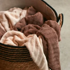 Peace Stripe vasketøjskurv