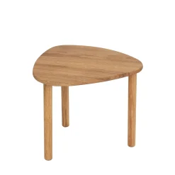 Pebble sidebord H40 cm, FSC-certificeret egetræ