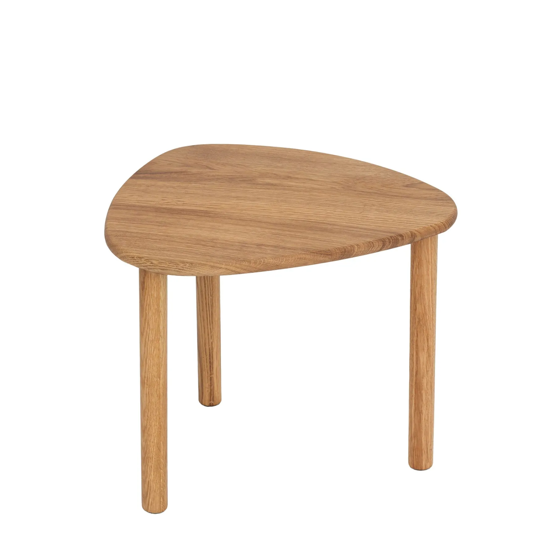 Pebble sidebord H40 cm, FSC-certificeret egetræ